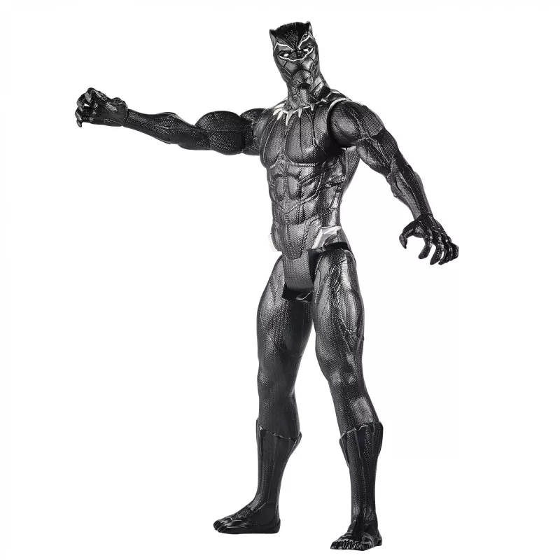 Marvel Avengers Titan Hero Black Pantera Figurka, 4 lat(a), Wielokolorowy, Plastik