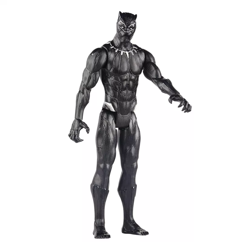 Marvel Avengers Titan Hero Black Pantera Figurka, 4 lat(a), Wielokolorowy, Plastik