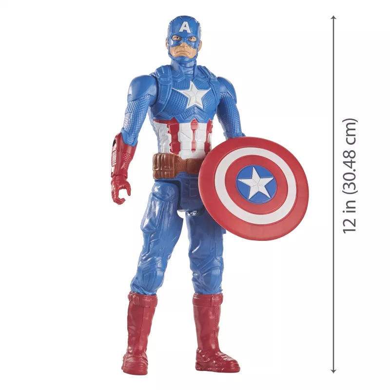 Marvel Avengers Captain America, 4 lat(a), Niebieski, Czerwony, Biały, Plastik