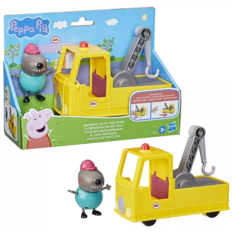 Laweta Peppa Pig F9519 Wielokolorowa zabawka przedszkolna od 3 lat