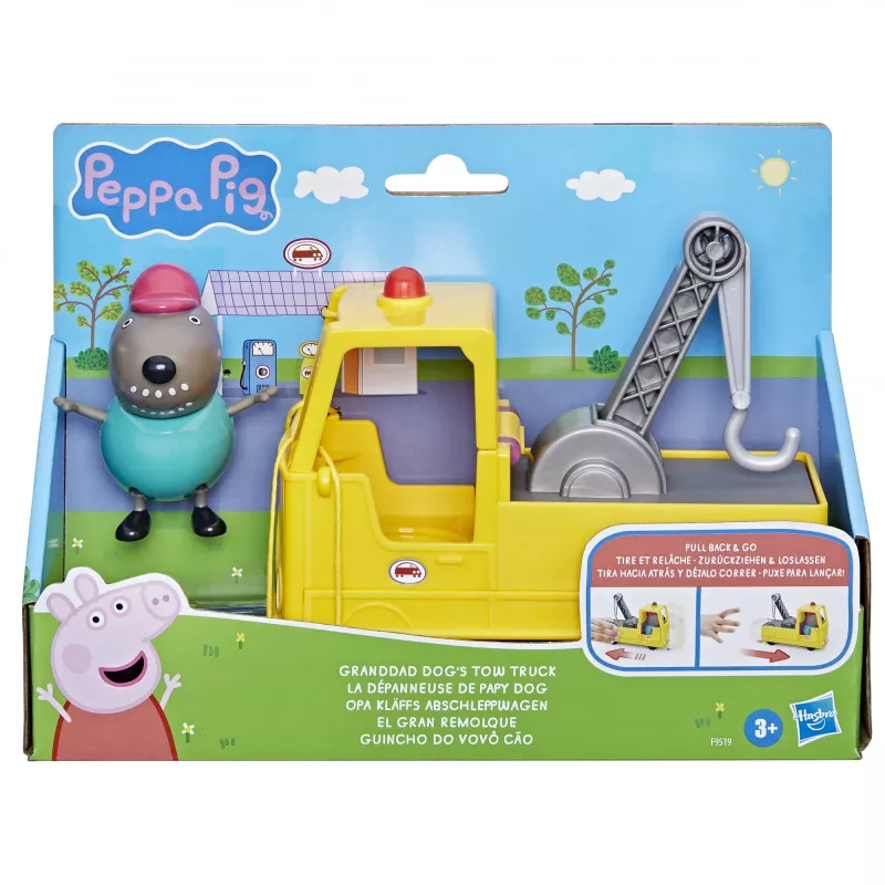 Laweta Peppa Pig F9519 Wielokolorowa zabawka przedszkolna od 3 lat