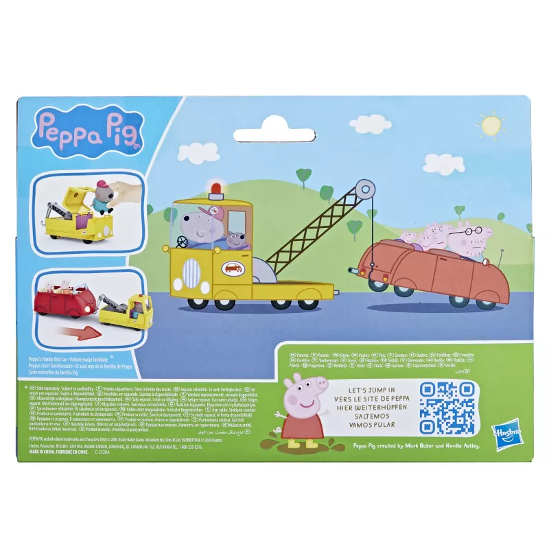 Laweta Peppa Pig F9519 Wielokolorowa zabawka przedszkolna od 3 lat