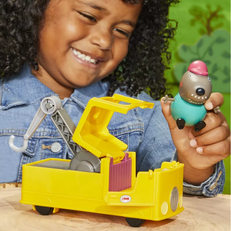 Laweta Peppa Pig F9519 Wielokolorowa zabawka przedszkolna od 3 lat