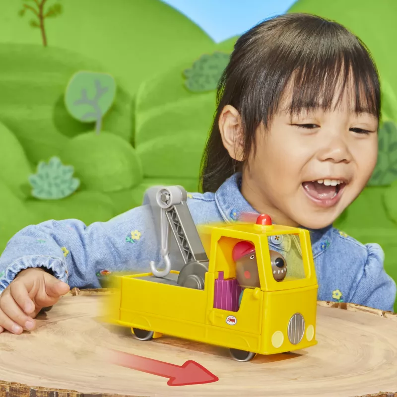 Laweta Peppa Pig F9519 Wielokolorowa zabawka przedszkolna od 3 lat