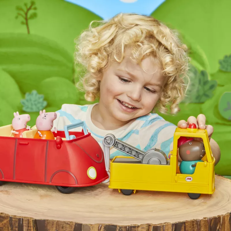 Laweta Peppa Pig F9519 Wielokolorowa zabawka przedszkolna od 3 lat