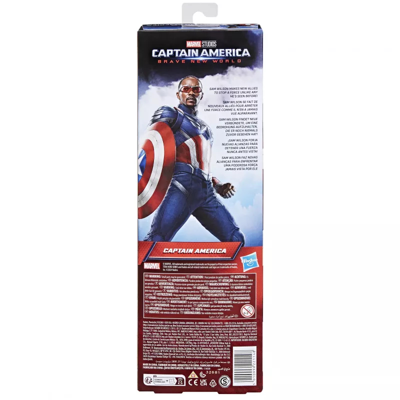 Marvel Studios Kapitan Ameryka Nowy wspaniały świat, Titan Hero Series Kapitan Ameryka