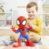 Marvel Spidey i Super-kumple Dance 'N Crawl Spidey, interaktywna pluszowa zabawka z muzyką i dźwiękami