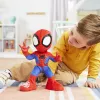 Marvel Spidey i Super-kumple Dance 'N Crawl Spidey, interaktywna pluszowa zabawka z muzyką i dźwiękami