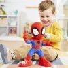 Marvel Spidey i Super-kumple Dance 'N Crawl Spidey, interaktywna pluszowa zabawka z muzyką i dźwiękami