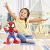 Marvel Spidey i Super-kumple Dance 'N Crawl Spidey, interaktywna pluszowa zabawka z muzyką i dźwiękami