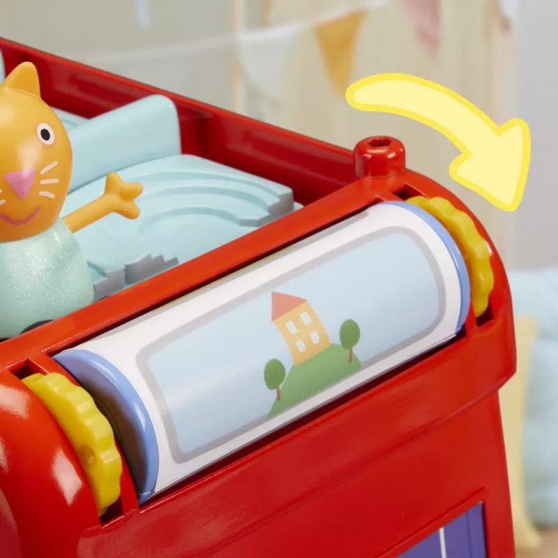 Peppa Pig 2-w-1 Autobus Imprezowy, Akcja/Przygoda, 3 lat(a), Wielokolorowy, Plastikowy