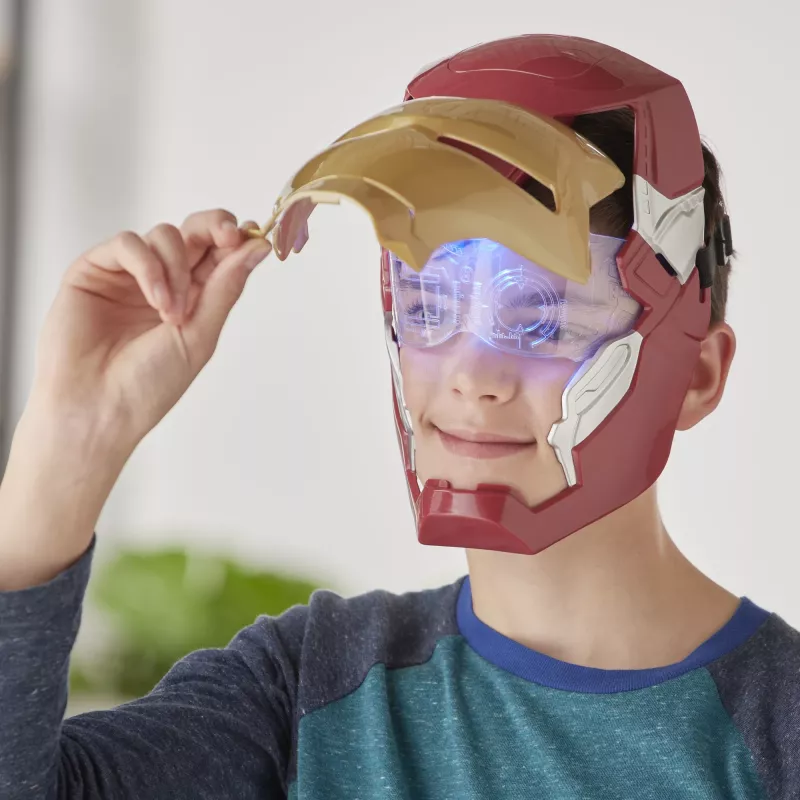 Marvel Avengers Iron Man Flip FX Mask, Child, Face mask, 5 yr(s), Movie, 1 szt.