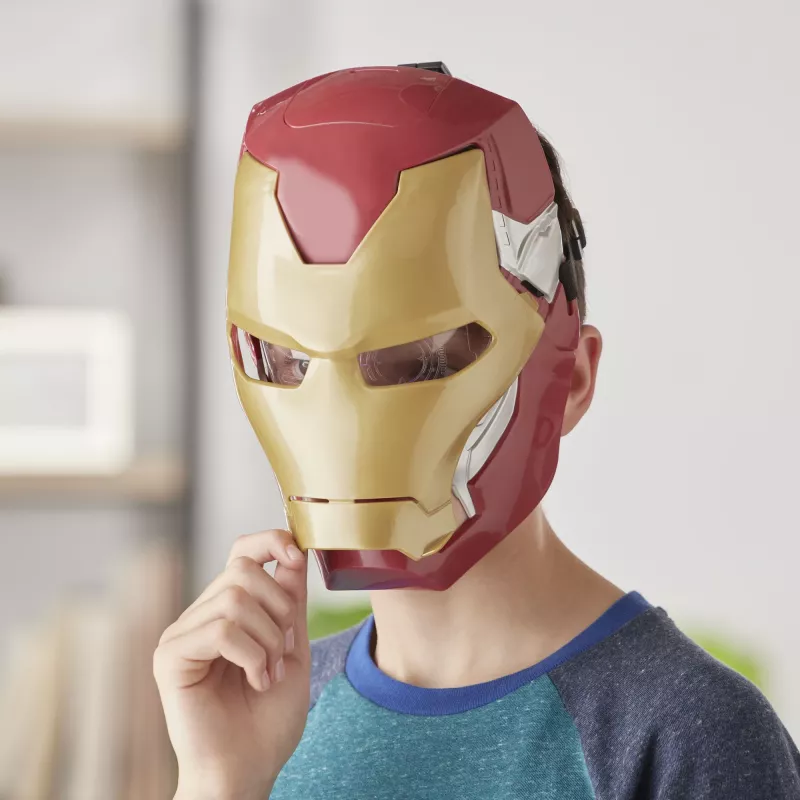 Marvel Avengers Iron Man Flip FX Mask, Child, Face mask, 5 yr(s), Movie, 1 szt.