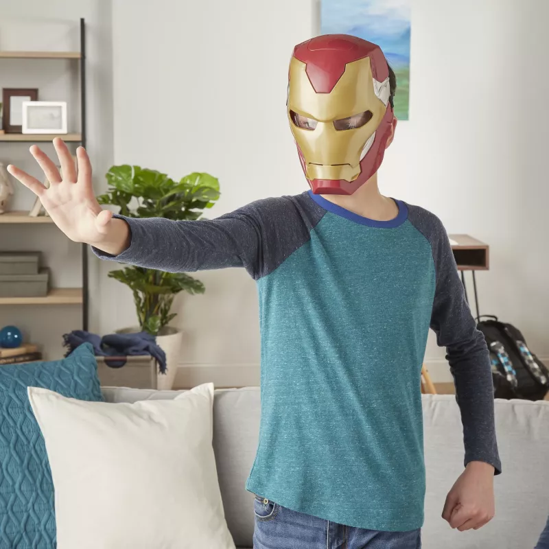 Marvel Avengers Iron Man Flip FX Mask, Child, Face mask, 5 yr(s), Movie, 1 szt.