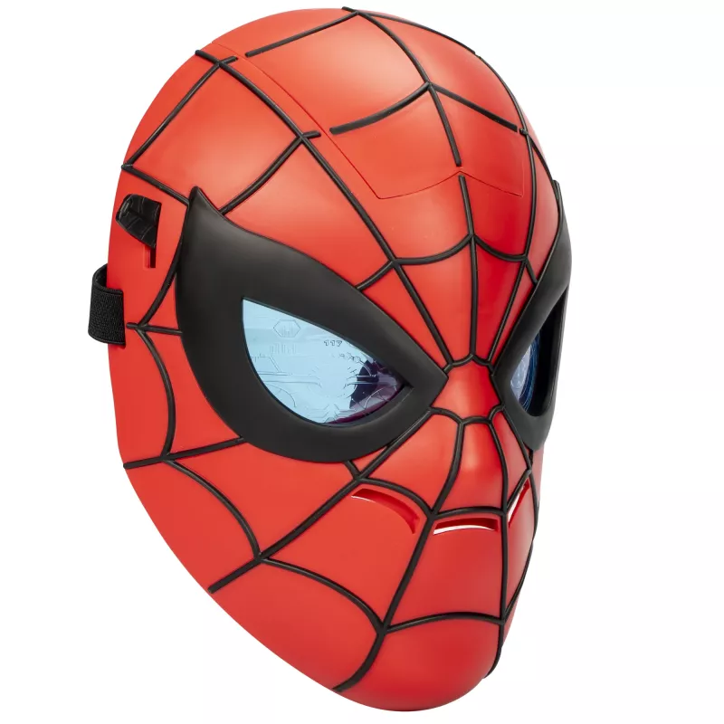 Marvel Spider-Man Glow FX Mask, dla dorosłych i dzieci, maska na twarz, od 5 lat, film, 1 szt.
