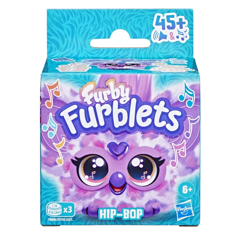 Furby Furblet Hip-Bop, Postać z kreskówki, 6 lat, Interaktywna, Dźwiękowa, A76