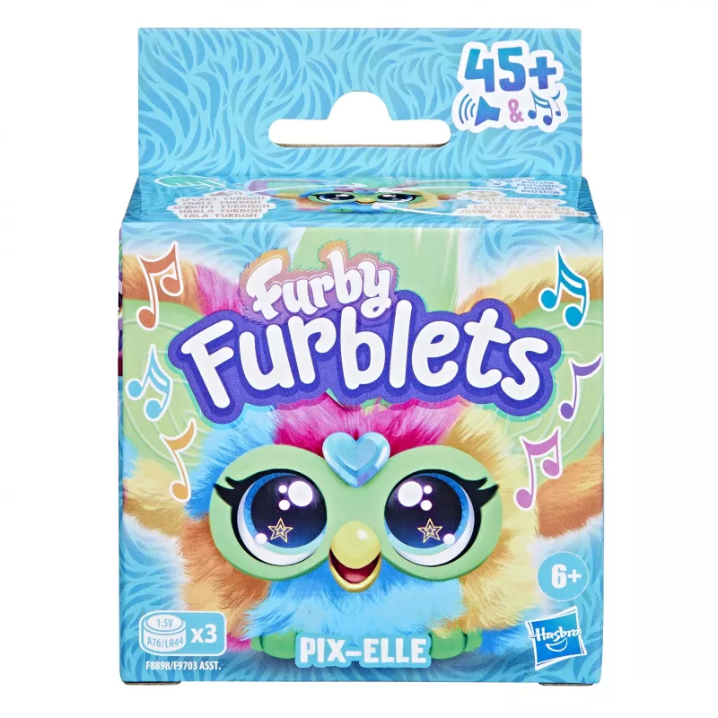 Furby Furblet Pix-Elle, Figurka z kreskówki, 6 roku/ów, Interaktywna, Dźwiękowa, A76