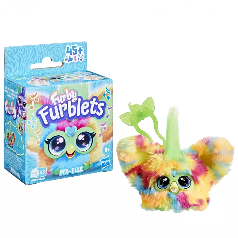 Furby Furblet Pix-Elle, Figurka z kreskówki, 6 roku/ów, Interaktywna, Dźwiękowa, A76