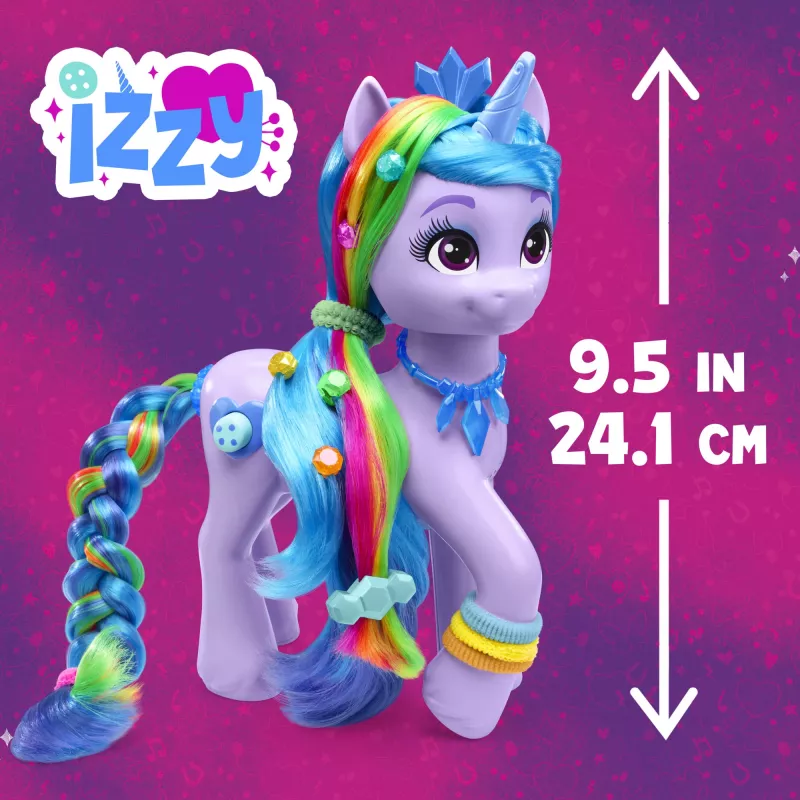 My Little Pony Izzy Moonbow, Lalka modowa, Płeć żeńska, 3 lat(a), Chłopiec/Dziewczynka, 241 mm, 377 g