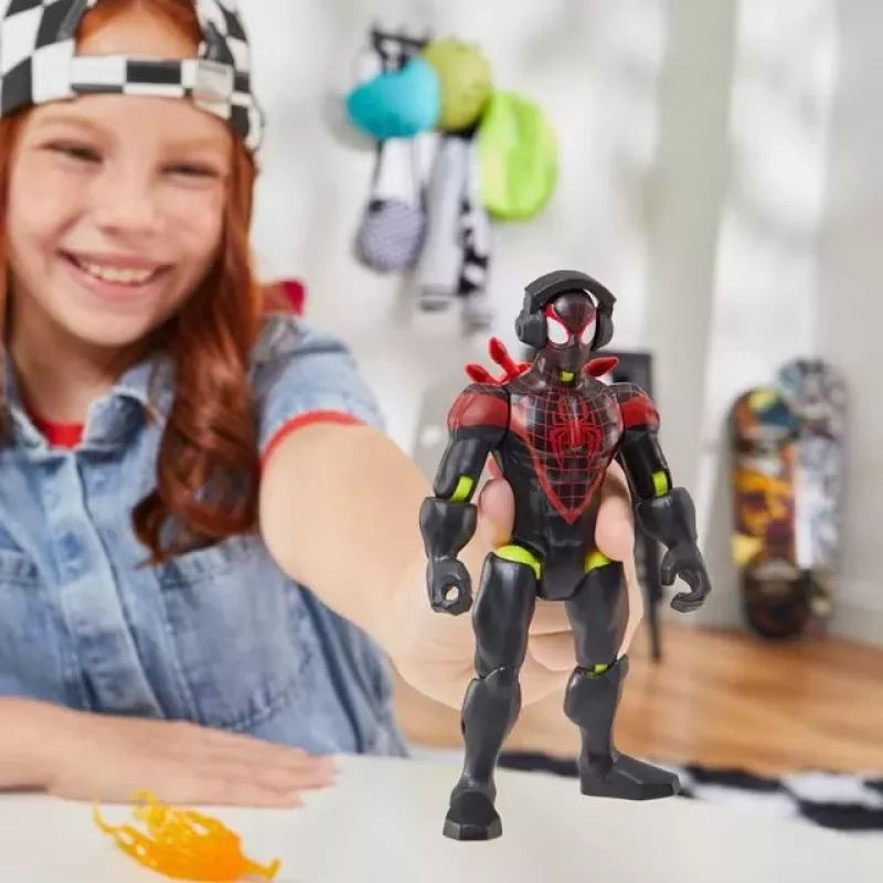 Marvel MixMashers Miles Morales Spider-Man Mix-And-Match, 4 lata, Wielokolorowy