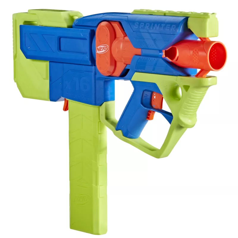 Blaster zabawkowy Nerf N Series Sprinter F8625 niebieski zielony pomarańczowy