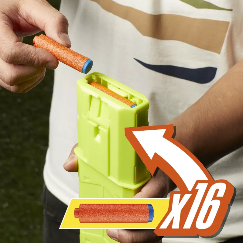Blaster zabawkowy Nerf N Series Sprinter F8625 niebieski zielony pomarańczowy