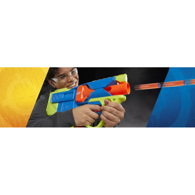 Blaster zabawkowy Nerf N Series Sprinter F8625 niebieski zielony pomarańczowy