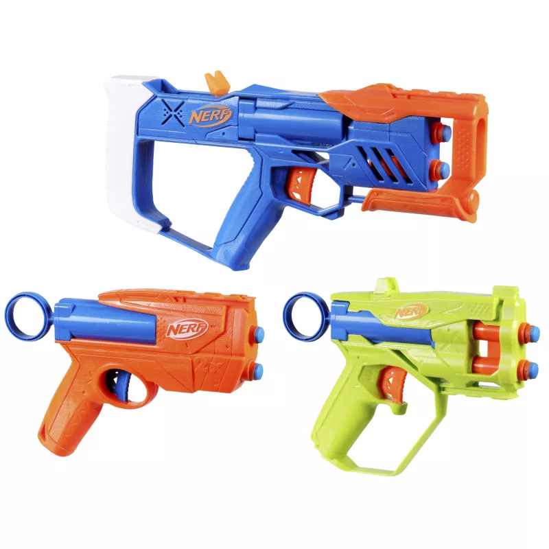 Nerf N Series Triple Action Pack, Zabawkowy miotacz, 8 lat(a)