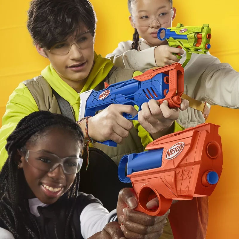 Nerf N Series Triple Action Pack, Zabawkowy miotacz, 8 lat(a)