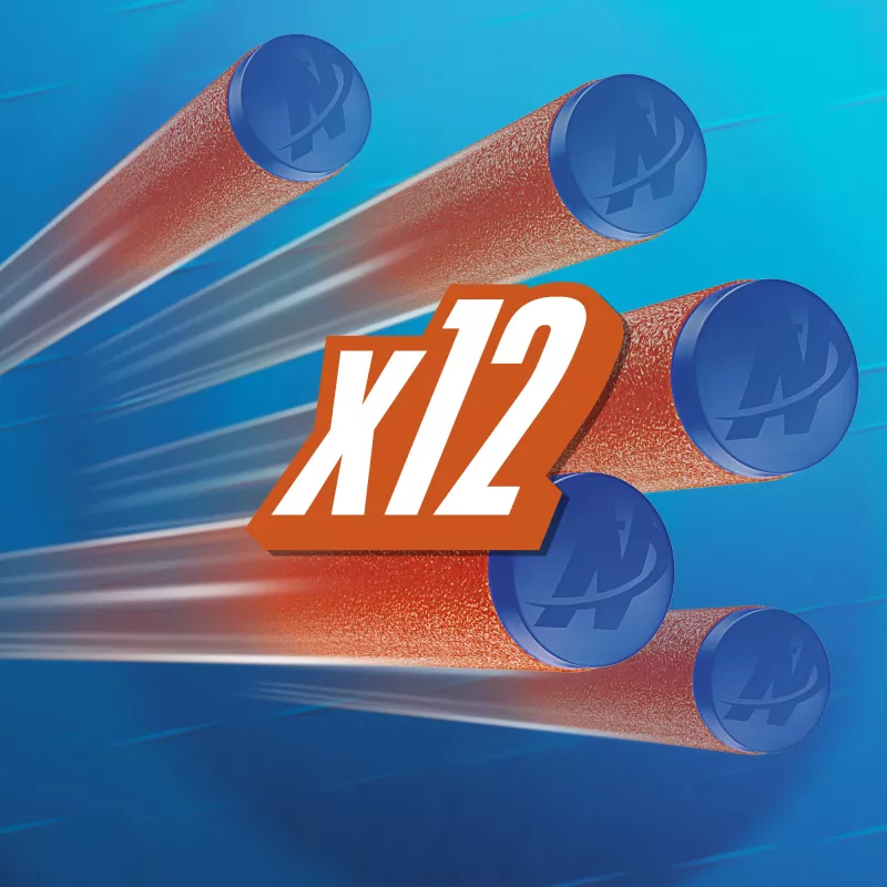 Nerf N Series Triple Action Pack, Zabawkowy miotacz, 8 lat(a)