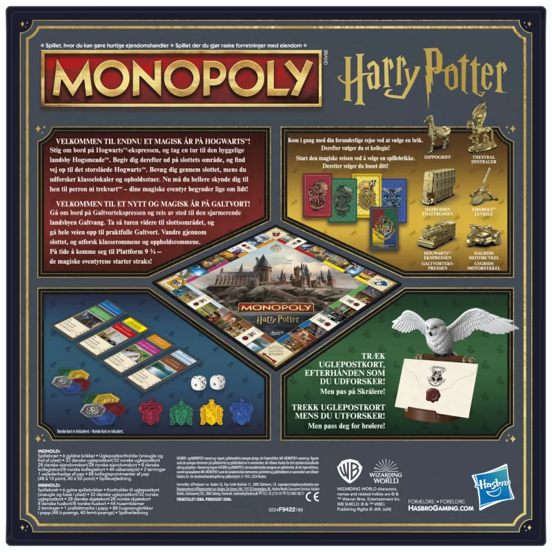 Gra planszowa Monopoly Harry Potter Symulacja ekonomiczna