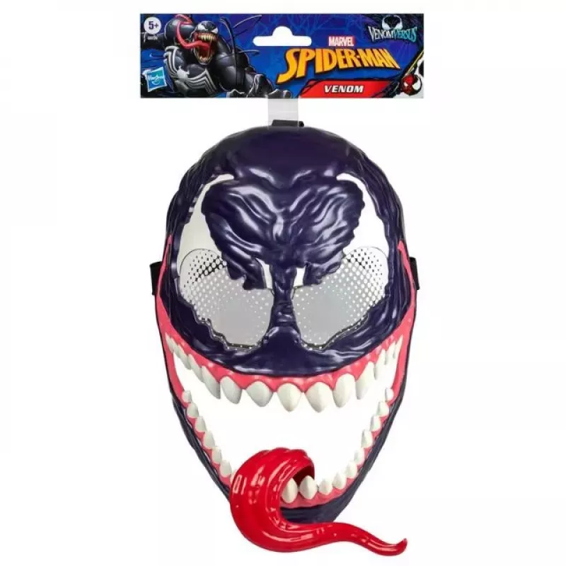 Maska na twarz Marvel Spider-Man VenomVersus Venom dla dzieci od 5 lat