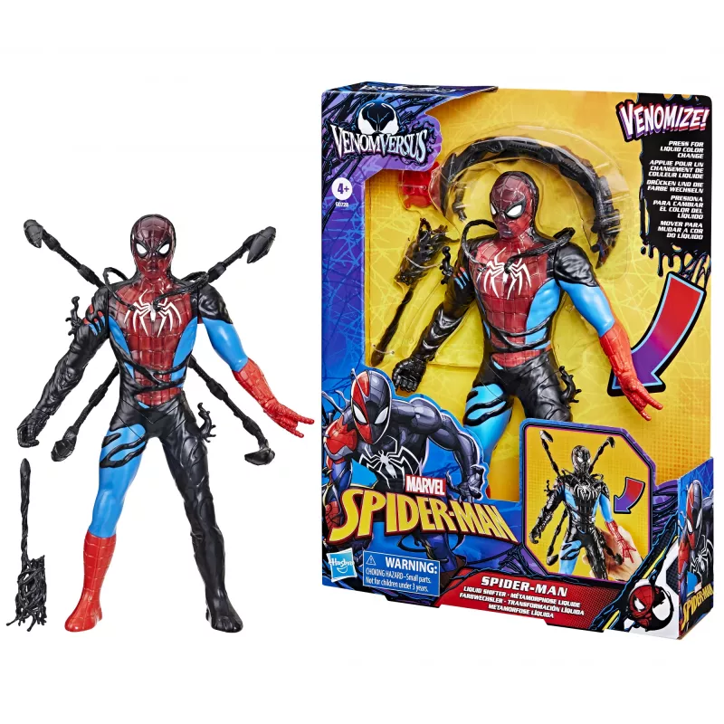 Marvel Spider-Man VenomVersus Spider-Man, 4 lata, Czarny, Niebieski, Czerwony