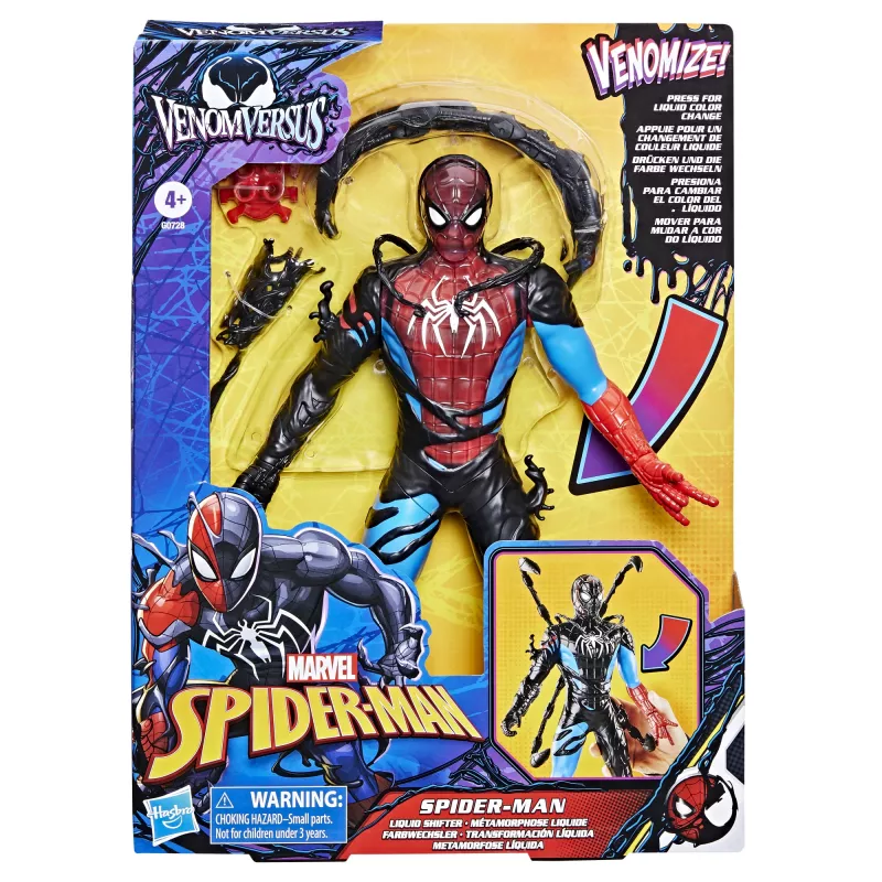 Marvel Spider-Man VenomVersus Spider-Man, 4 lata, Czarny, Niebieski, Czerwony