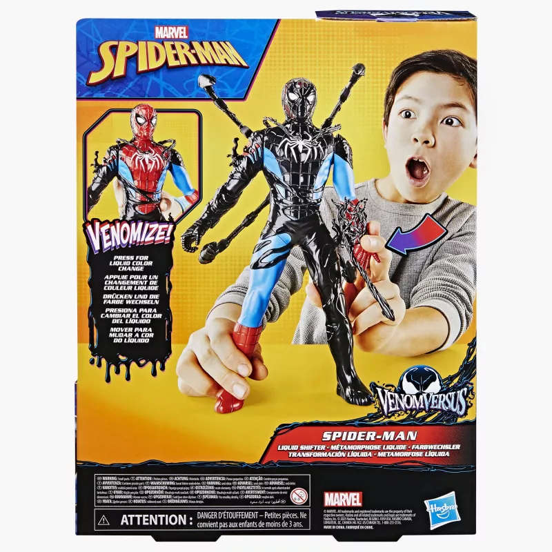 Marvel Spider-Man VenomVersus Spider-Man, 4 lata, Czarny, Niebieski, Czerwony