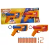 Zestaw blasterów zabawkowych NERF Playset Dual Pack N Series G1492 z 2 blasterami i piankowymi rzutkami