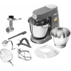 Robot kuchenny Kenwood KWL90.164SI — 1400 W, misa 7 l ze stali nierdzewnej, srebrny, wbudowana waga