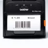 Brother - 76 x 44 mm 70 Etikett(en) (1 Rolle(n) x 70 Etikettenrolle (Packung mit 24) - für RuggedJet RJ-3055WB (BDE1J044076040)