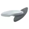 Gumka do tablic suchościeralnych Nobo Glass, ściereczki do czyszczenia tablic, srebrna, 42 mm, 200 mm, 58 mm, 90 g