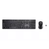 Kensington Pro Fit klawiatura z myszą w zestawie Biurowa RF Wireless QWERTY włoska Czarna