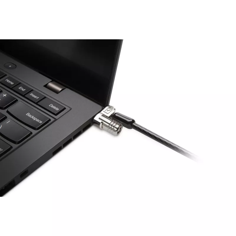 Kensington K:Laptop LockMicroSaver 2.0 SK, Kensington, Key, Steel, Czarny, srebrny