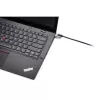 Kensington K:Laptop LockMicroSaver 2.0 SK, Kensington, Key, Steel, Czarny, srebrny