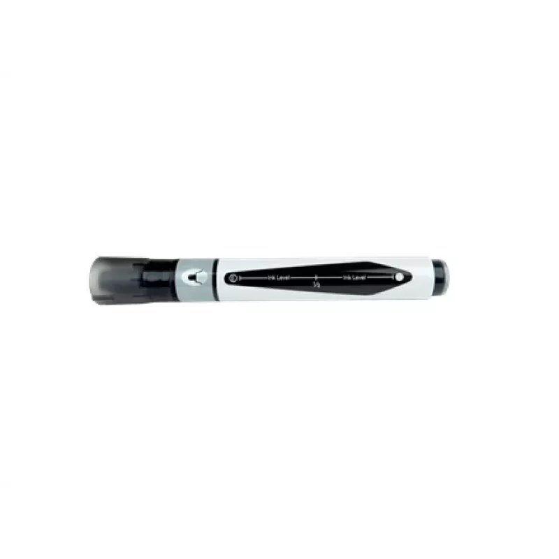 Nobo Pisaki do tablic suchościeralnych z płynnym tuszem Bullet Tip 10 szt., 10 szt., Wielokolorowy, Końcówka pędzelkowa, Różne kolory, 3 mm, 38 mm