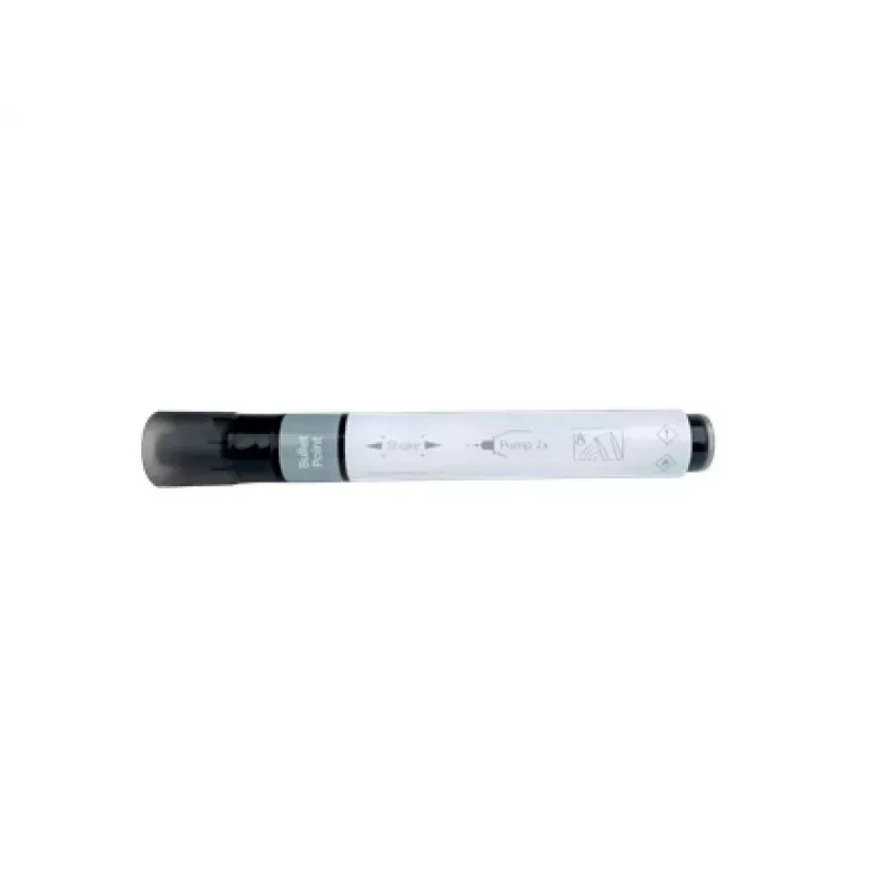 Nobo Pisaki do tablic suchościeralnych z płynnym tuszem Bullet Tip 10 szt., 10 szt., Wielokolorowy, Końcówka pędzelkowa, Różne kolory, 3 mm, 38 mm