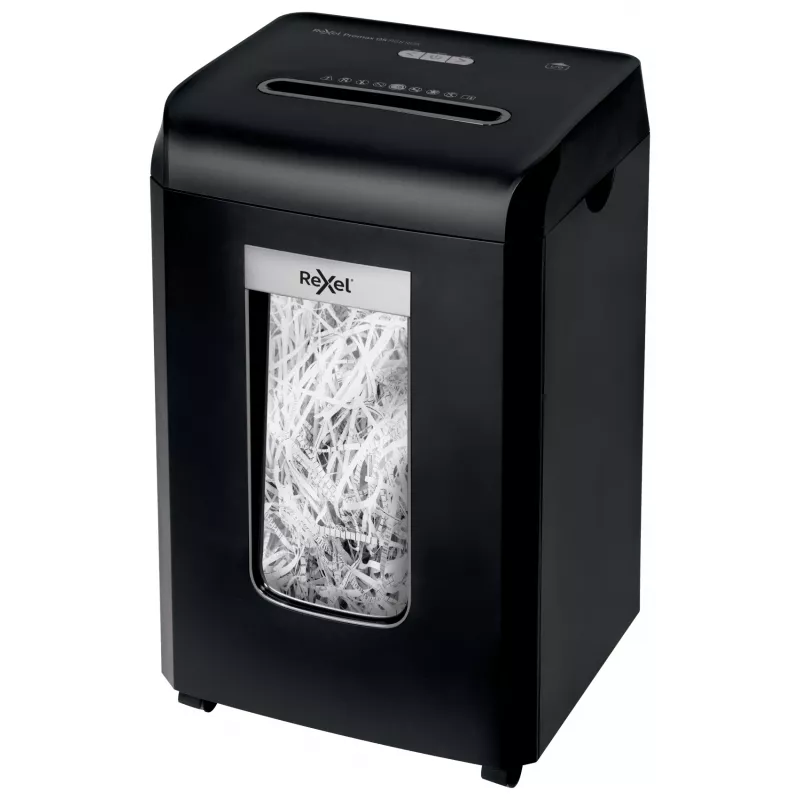 Rexel ProMax QS RSS1838 Niszczarka do papieru cięta na paski P2, cięcie pasmowe, 22 cm, 6 mm, 38 L, 432 arkusze, 58 dB
