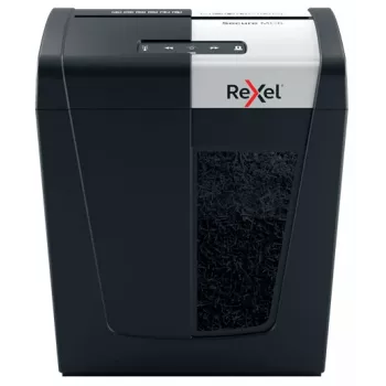 Rexel Secure MC6 Whisper-Shred Niszczarka Mikrocięta P5, Mikrocięcie, 2 x 15 mm, 18 L, 175 arkuszy, 55 dB, Przyciski