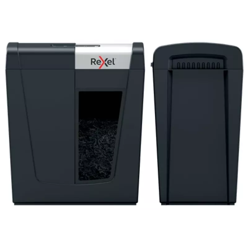 Rexel Secure MC6 Whisper-Shred Niszczarka Mikrocięta P5, Mikrocięcie, 2 x 15 mm, 18 L, 175 arkuszy, 55 dB, Przyciski