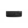 Kensington K:Keybrd Washable ProFitUSB ES, pełnowymiarowa (100%), przewodowa, USB, QWERTY, czarna