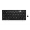 Kensington Dual Wireless Compact klawiatura - PN, Mini, bezprzewodowa, Bluetooth, QWERTY, czarna