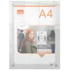 Nobo Premium Plus A4 Przezroczysta akrylowa rama na plakat montowana na ścianie